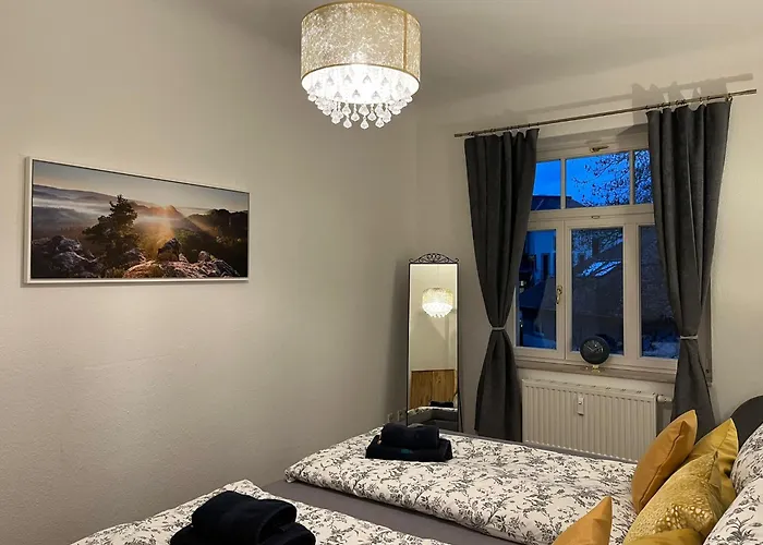 Wohnperle: Zentrumsnah*ruhig*familienbett*2 Sz *